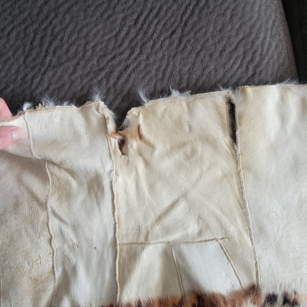 Animal Print Fur Piece for Projects - Picture 7 of 9